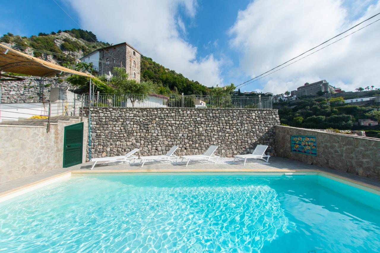 Lo Smeraldo Private Pool Villa Ravello By Elodeagroup Скала Экстерьер фото