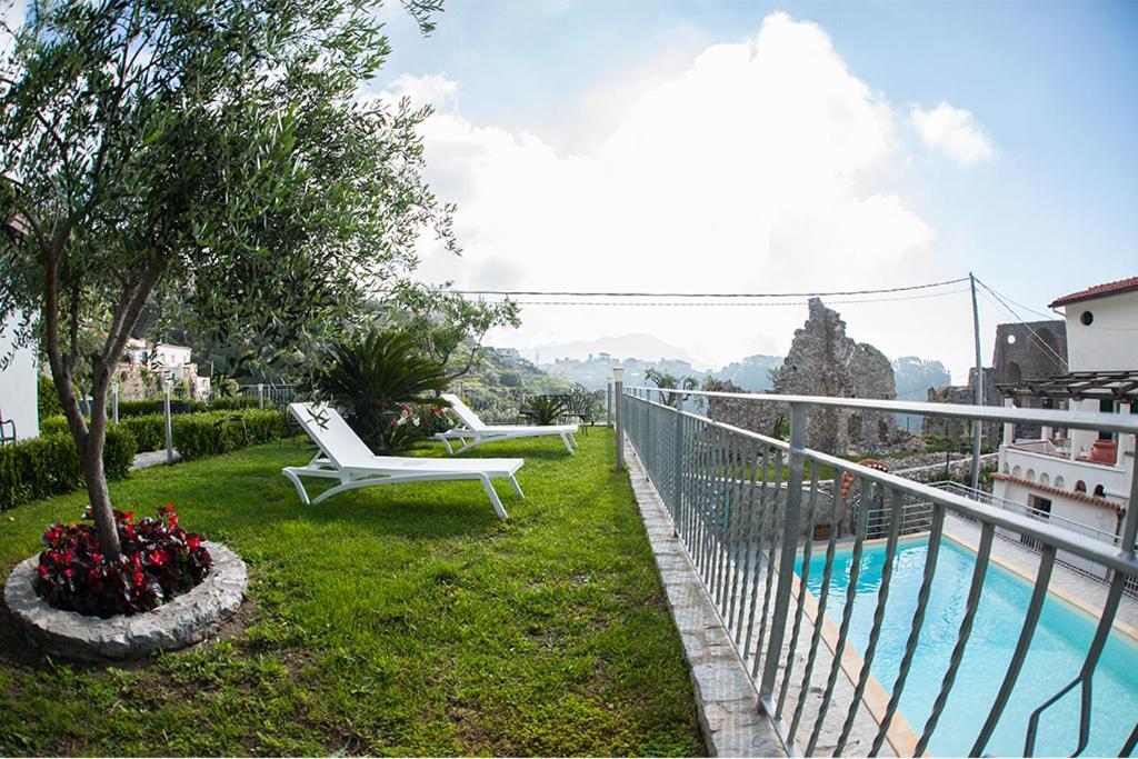Lo Smeraldo Private Pool Villa Ravello By Elodeagroup Скала Экстерьер фото